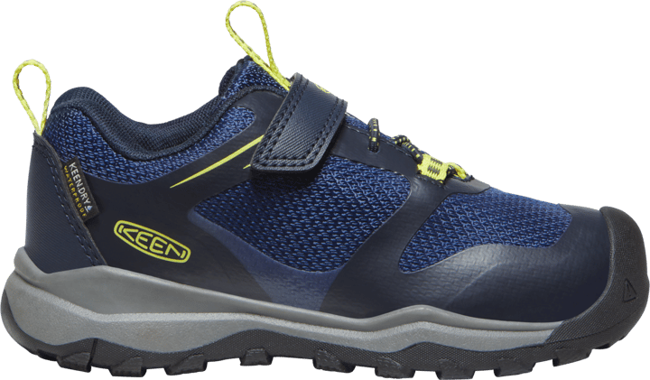 Junior's Wanduro Waterproof Shoe Sky Captain-Evening Primrose Keen