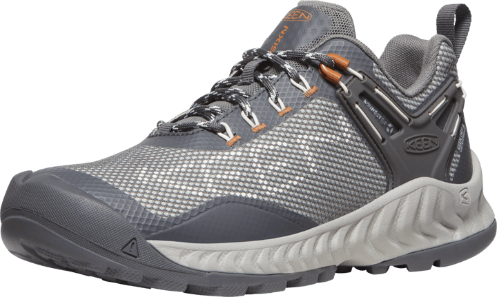 Keen Women's NXIS EVO Waterproof Steel Grey-Keen Maple Keen