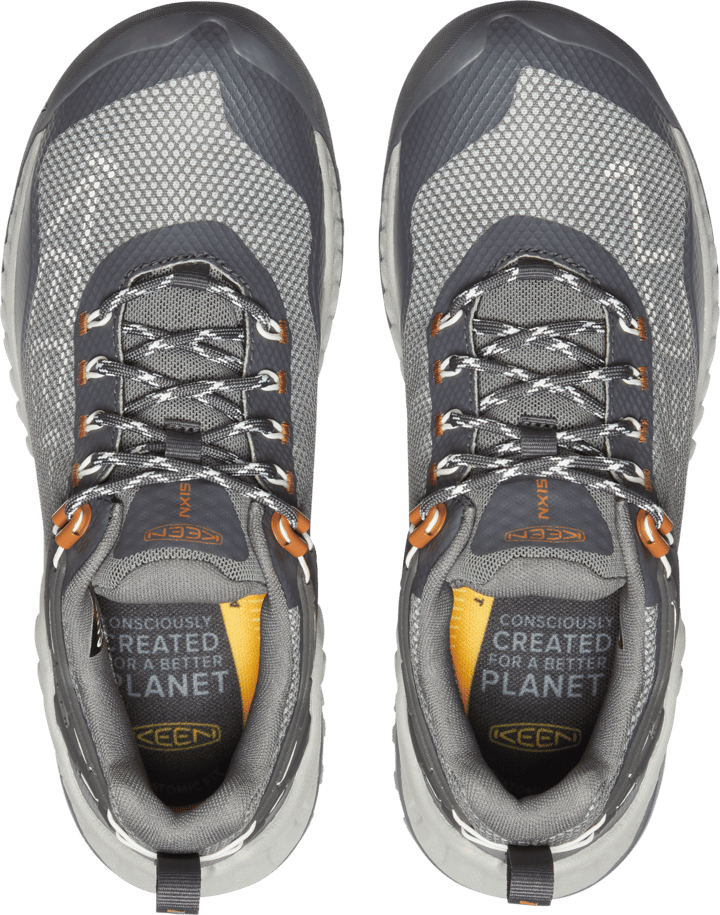 Keen Women's NXIS EVO Waterproof Steel Grey-Keen Maple Keen