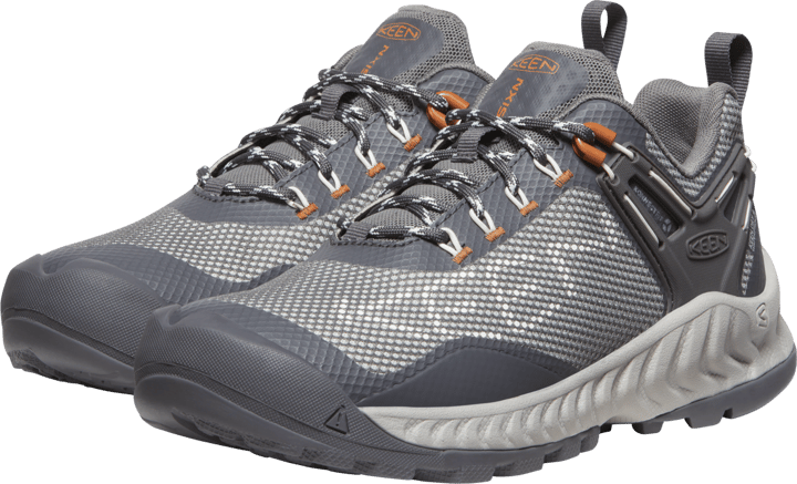 Keen Women's NXIS EVO Waterproof Steel Grey-Keen Maple Keen