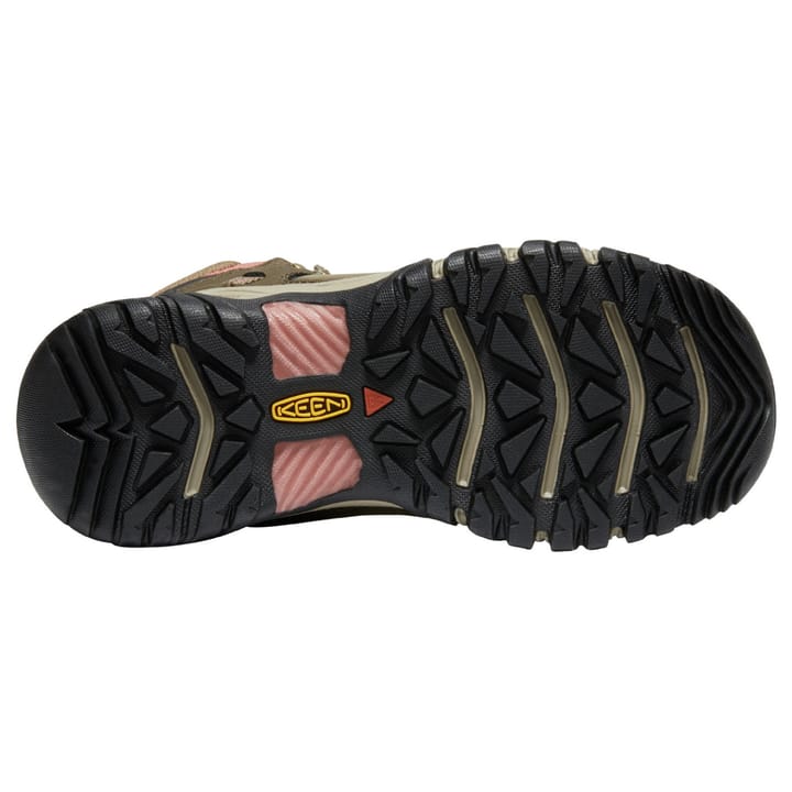 Women's Ridge Flex Mid Waterproof Timberwolf/Brick Dust Keen