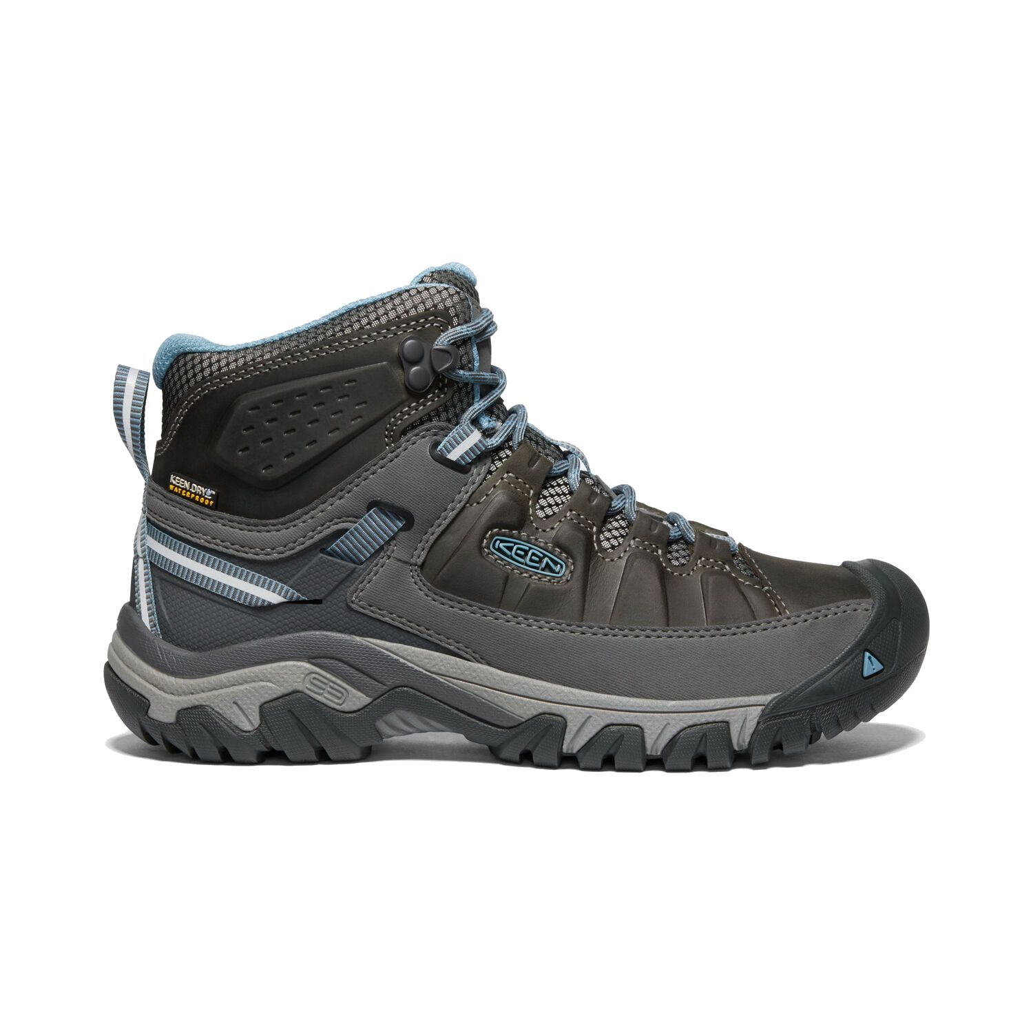 Keen Women's Targhee III Waterproof Mid Magnet/Atlantic Blue