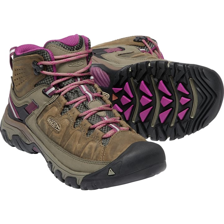 Keen Women's Targhee III Waterproof Mid WEISS/BOYSBERRY Keen