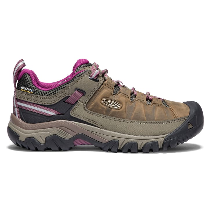 Women's Targhee III Waterproof Hiking Shoes Weiss/Boysenberry Keen