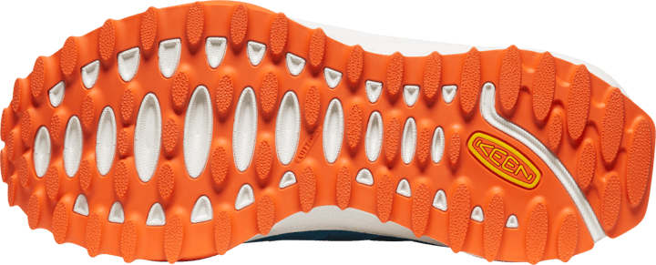 Keen Women's Zionic Mid Waterproof Boot Fjord Blue-Tangerine Keen