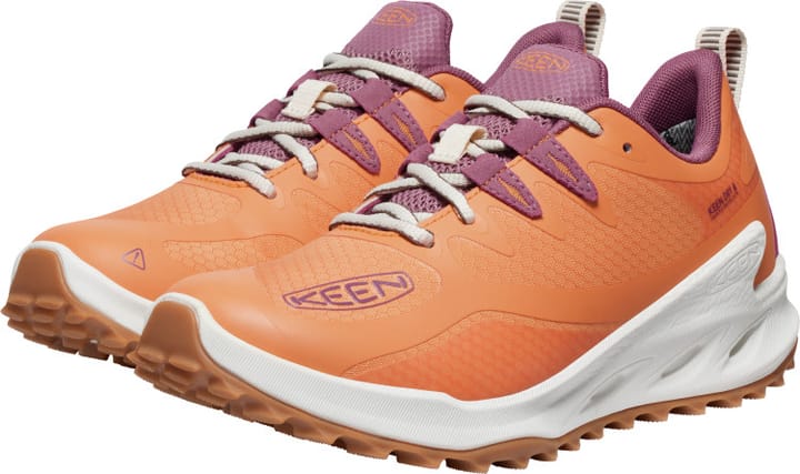 Keen Women's Zionic Waterproof Shoe Tangerine-Star White Keen