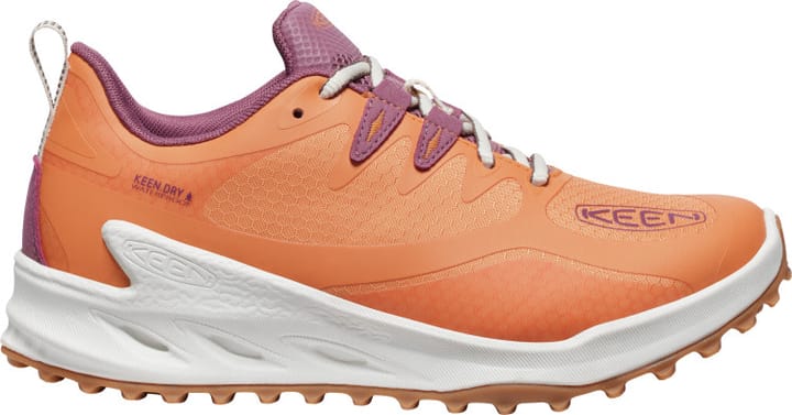 Keen Women's Zionic Waterproof Shoe Tangerine-Star White Keen