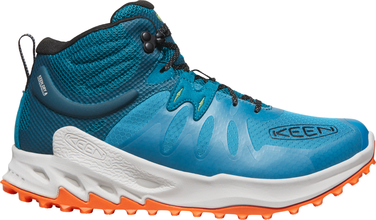 Keen Keen Men's Zionic Waterproof Boot Fjord Blue-Evening Primrose 41, Fjord Blue-Evening Primrose