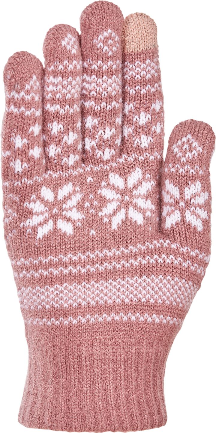 Kombi Unisex Nordic Jacquard Gloves Nostalgia Rose Kombi
