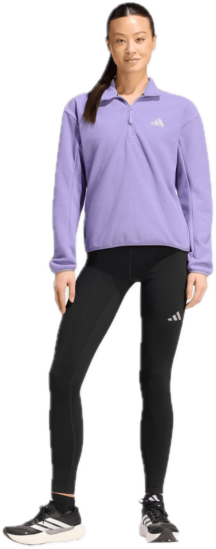 Adidas Women’s Run Essentials Winterized Full Length Tights Black Adidas