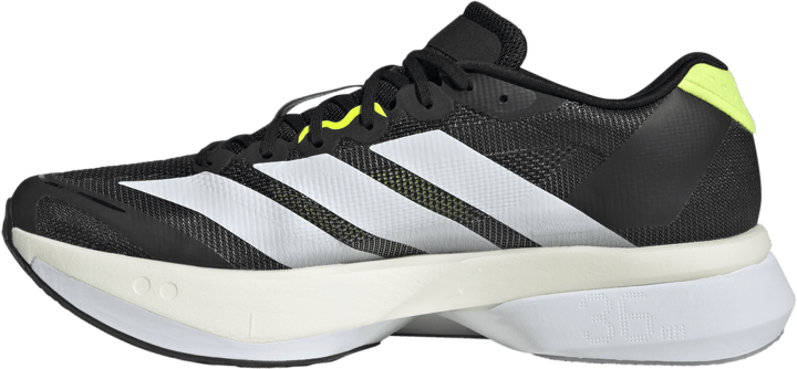 Adidas Men's Adizero Boston 13 Core Black/FTWR White/Solar Yellow Adidas