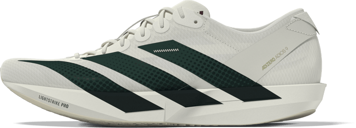 Adidas Men's Adizero Adios 9 Off White/Collegiate Green/Team Royal Blue Adidas