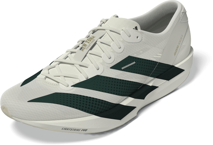 Adidas Men's Adizero Adios 9 Off White/Collegiate Green/Team Royal Blue Adidas