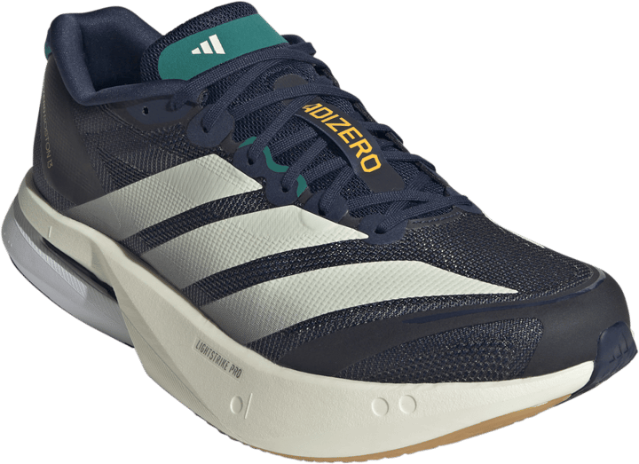 Adidas Men's Adizero Boston 13 Night Indigo/Wonder White/Equipment Green Adidas