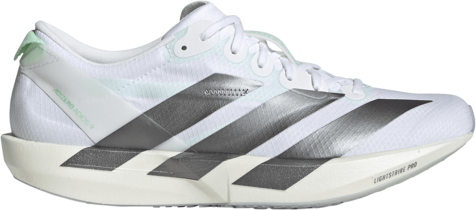 Adidas Women's Adizero Adios 9 FTWR White / Iron Metall / Pulse Mint