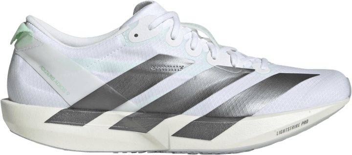 Adidas Women's Adizero Adios 9 FTWR White / Iron Metall / Pulse Mint Adidas