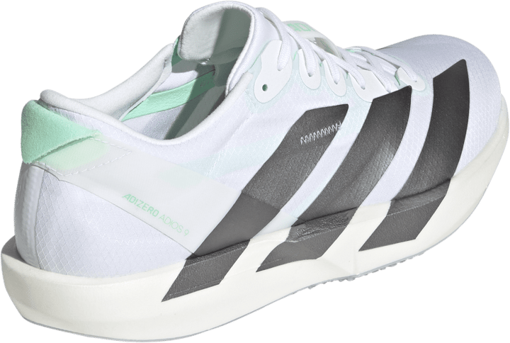Adidas Women's Adizero Adios 9 FTWR White / Iron Metall / Pulse Mint Adidas