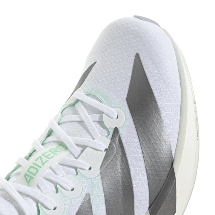Adidas Women's Adizero Adios 9 FTWR White / Iron Metall / Pulse Mint Adidas