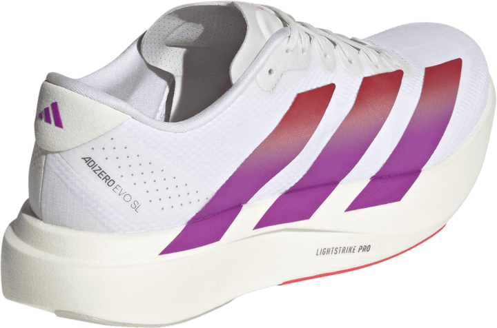 Adidas Men's Adizero Evo SL Ftwr white/Lucid red/Crystal white Adidas