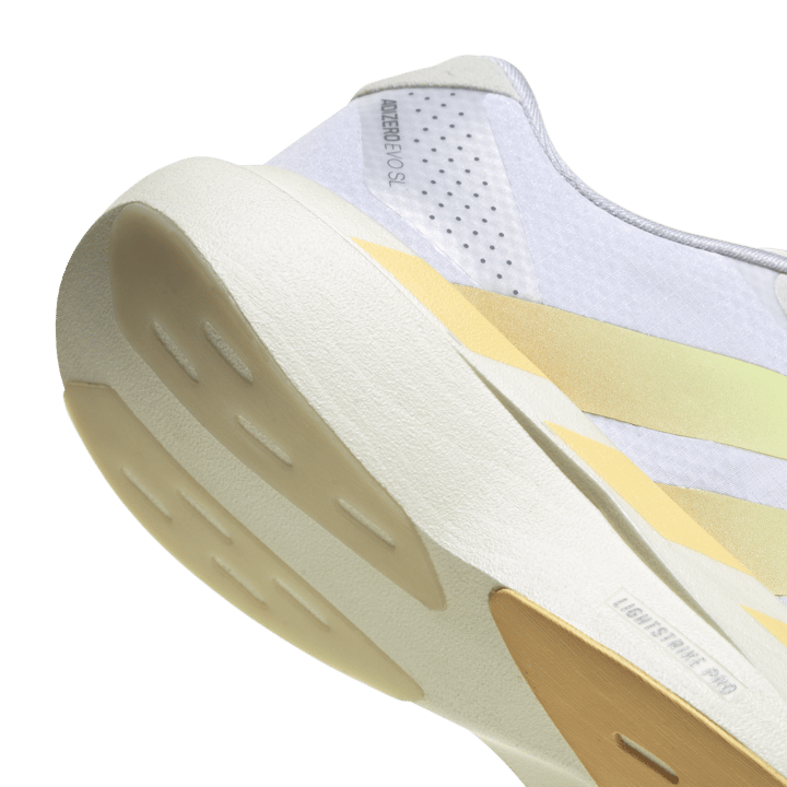 Adidas Women's Adizero Evo Sl Woven FTWR White / Ice Tangerine / Off White Adidas