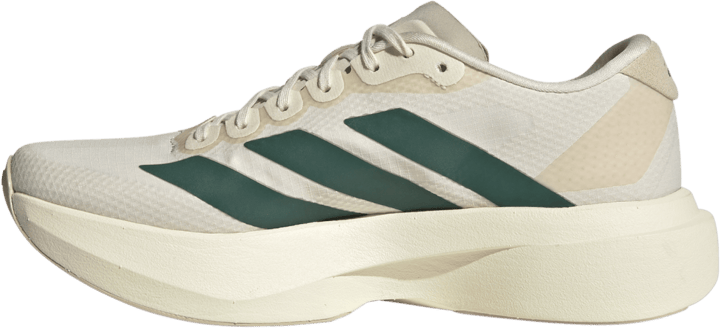 Adidas Women's Adizero Evo Sl Woven Wonder White / Collegiate Green / Clear Pink Adidas