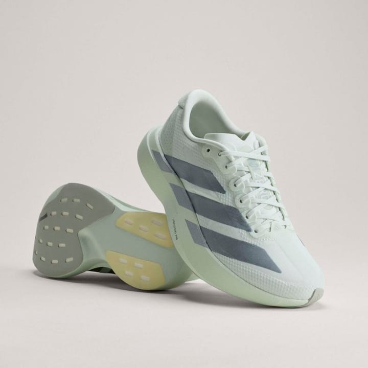 Adidas Women's Adizero Evo Sl Woven Crystal Jade / Tech Grey Met / Wonder Silver Adidas