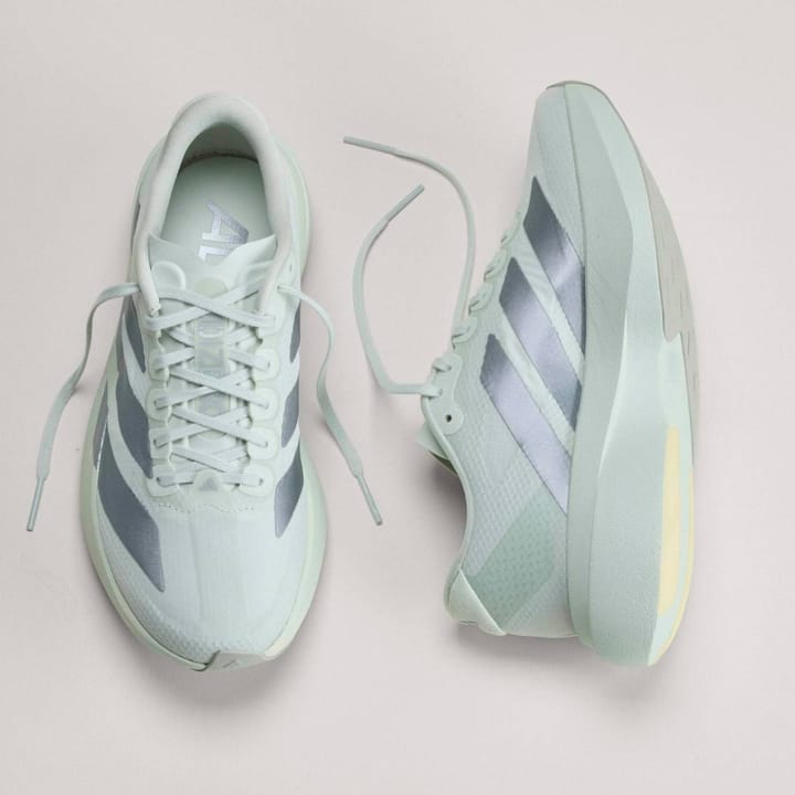 Adidas Women's Adizero Evo Sl Woven Crystal Jade / Tech Grey Met / Wonder Silver Adidas