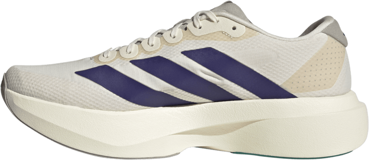 Adidas Men's Adizero Evo SL Wonder white/Collegiate purple/Equipment Green Adidas