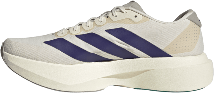 Adidas Men's Adizero Evo SL Wonder white/Collegiate purple/Equipment Green Adidas