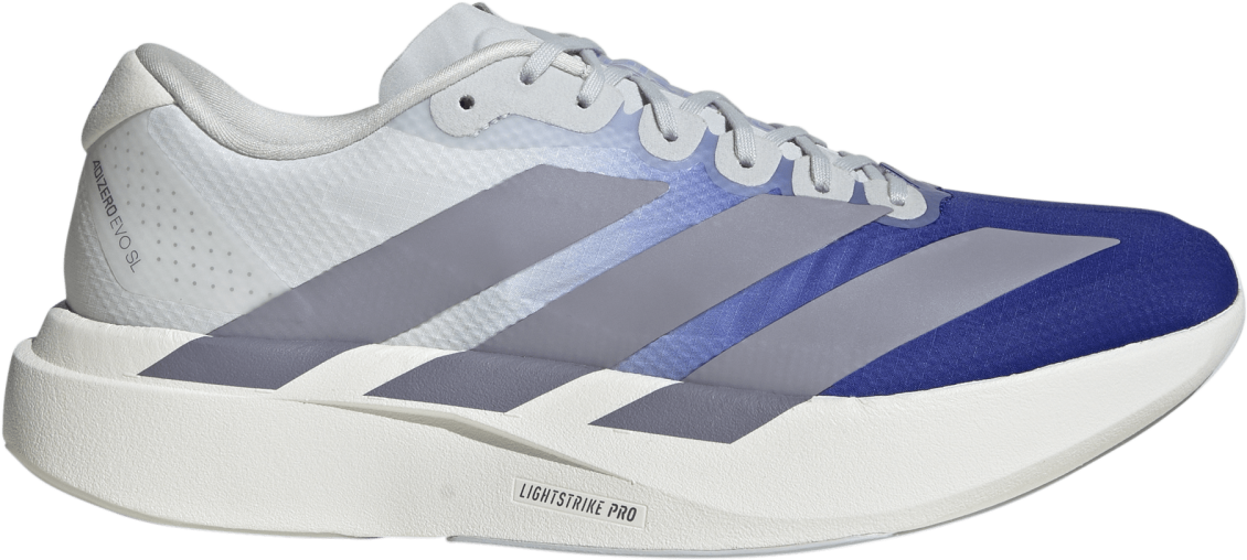 Adidas Men's Adizero Evo SL Lucid blue / Slate / Crystal White