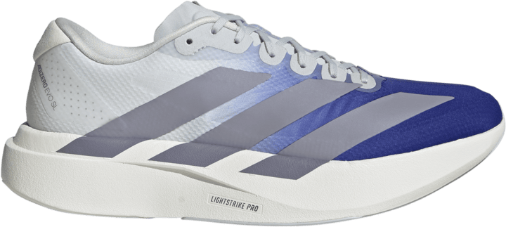 Adidas Men's Adizero Evo SL Lucid blue / Slate / Crystal White Adidas