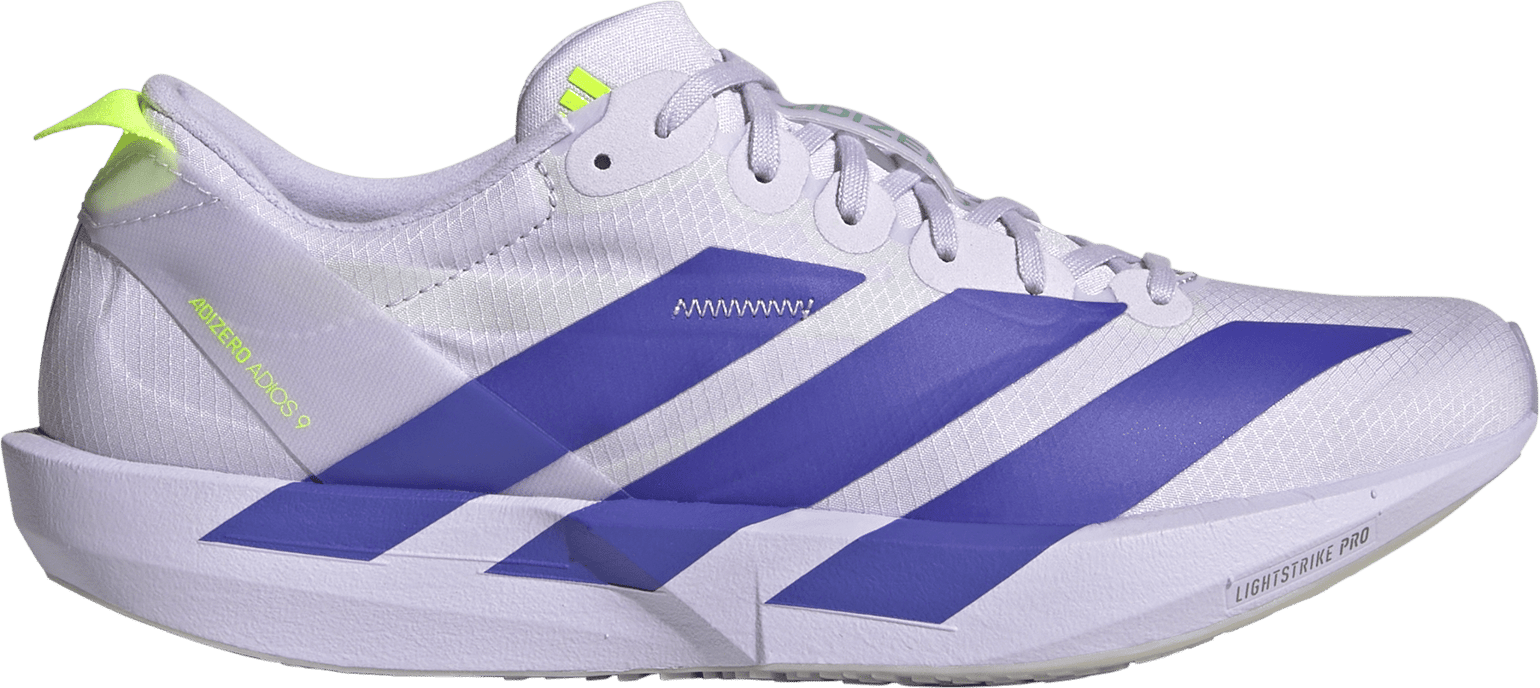 Adidas Women's Adizero Adios 9 Purple Tint / Solar Purple / Signal Green