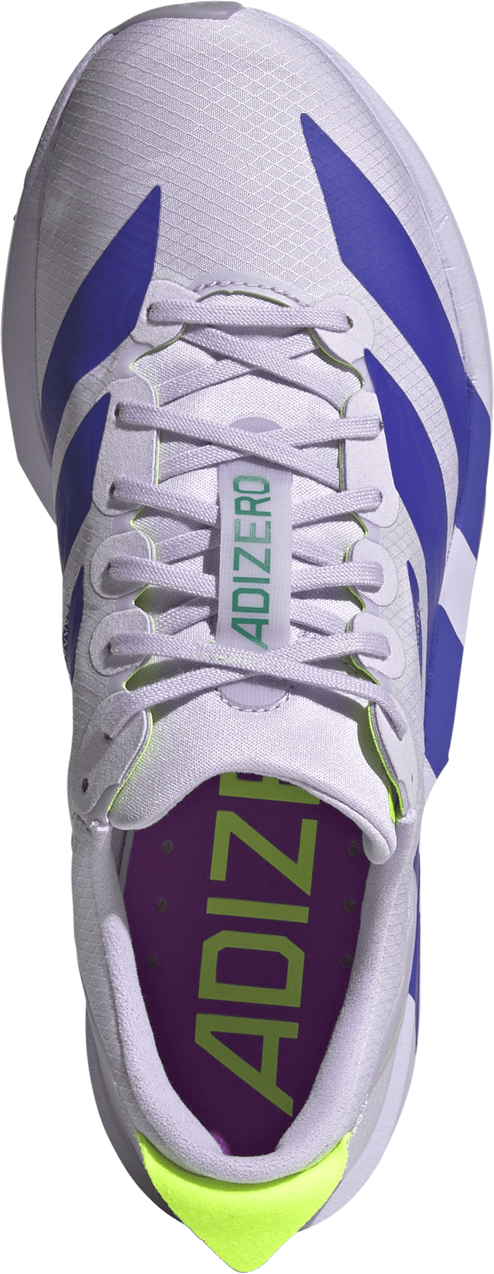 Adidas Women's Adizero Adios 9 Purple Tint / Solar Purple / Signal Green Adidas