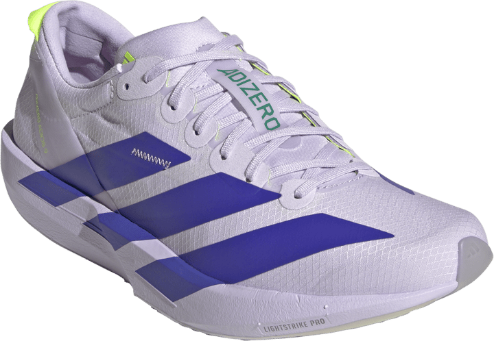 Adidas Women's Adizero Adios 9 Purple Tint / Solar Purple / Signal Green Adidas