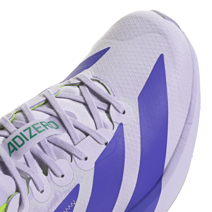 Adidas Women's Adizero Adios 9 Purple Tint / Solar Purple / Signal Green Adidas