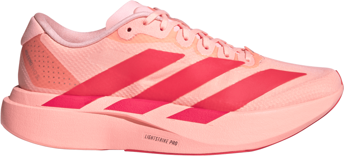 Adidas Women's Adizero Evo Sl Woven Frozen Turbo / Lucid Red / Silver Met