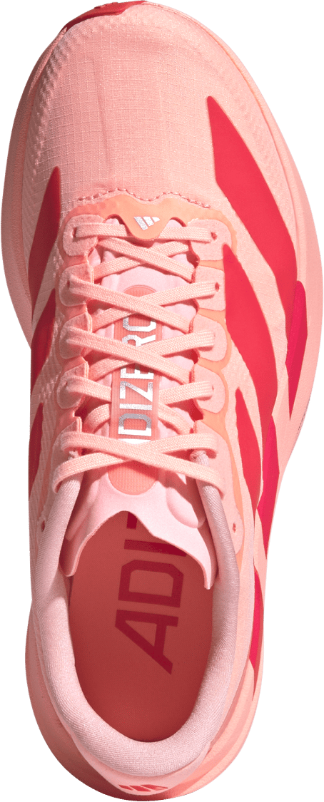 Adidas Women's Adizero Evo Sl Woven Frozen Turbo / Lucid Red / Silver Met Adidas