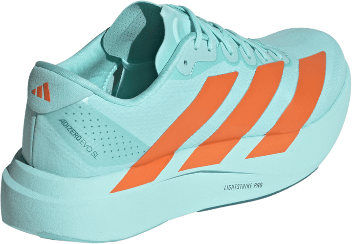 Adidas Men's Adizero Evo SL Flash aqua / Impact orange / Arctic fusion Adidas