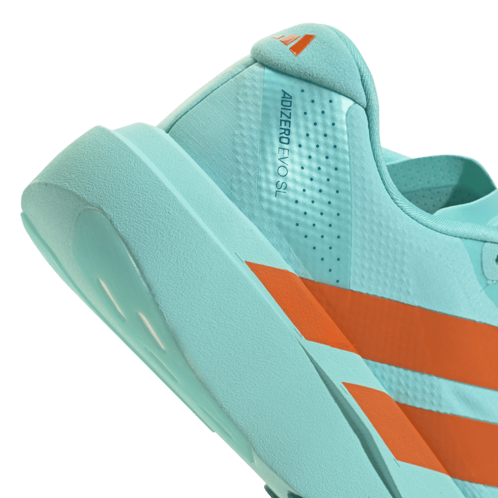 Adidas Men's Adizero Evo SL Flash aqua / Impact orange / Arctic fusion Adidas