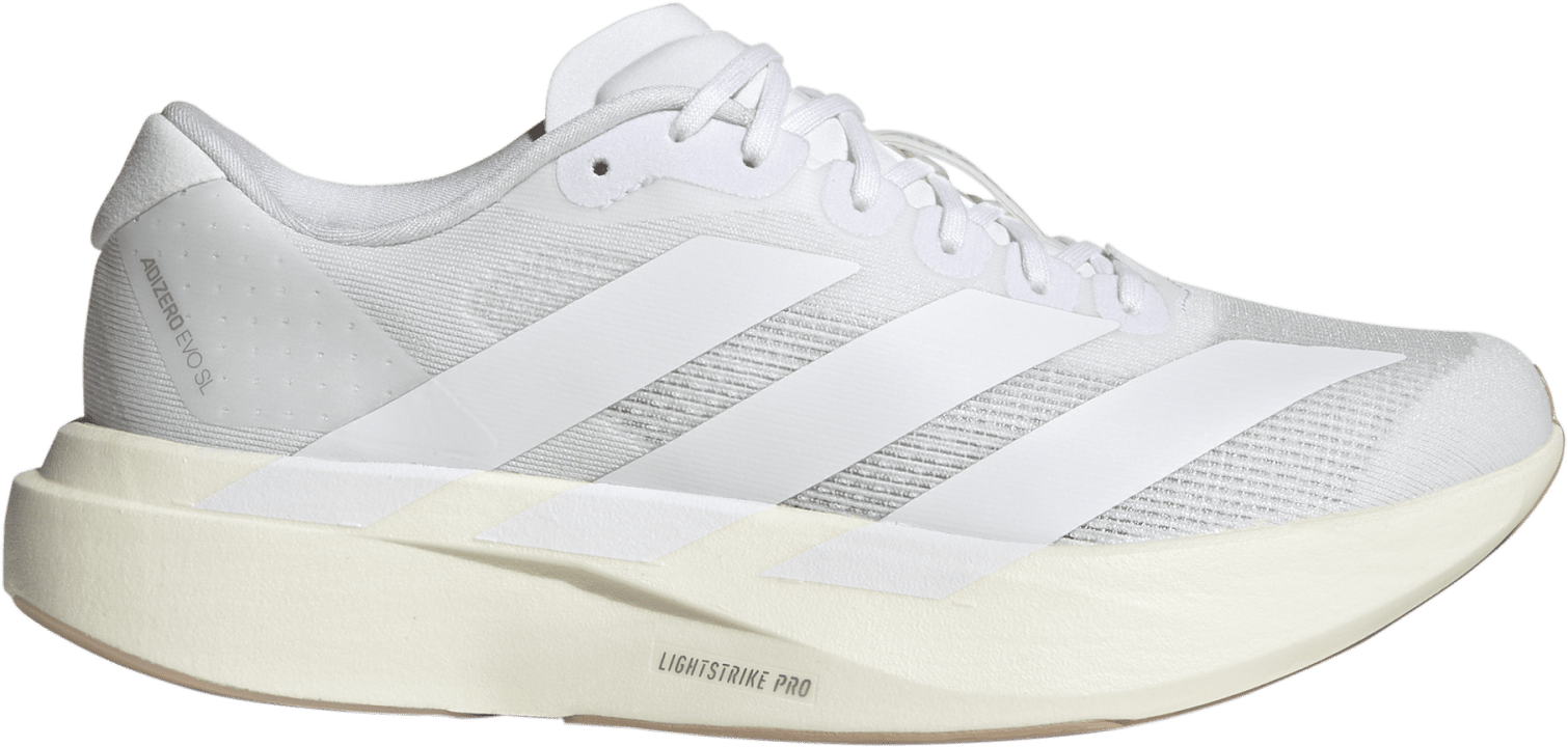 Adidas Women's Adizero Evo SL  FTWR White/FTWR White/Warm Sandstone