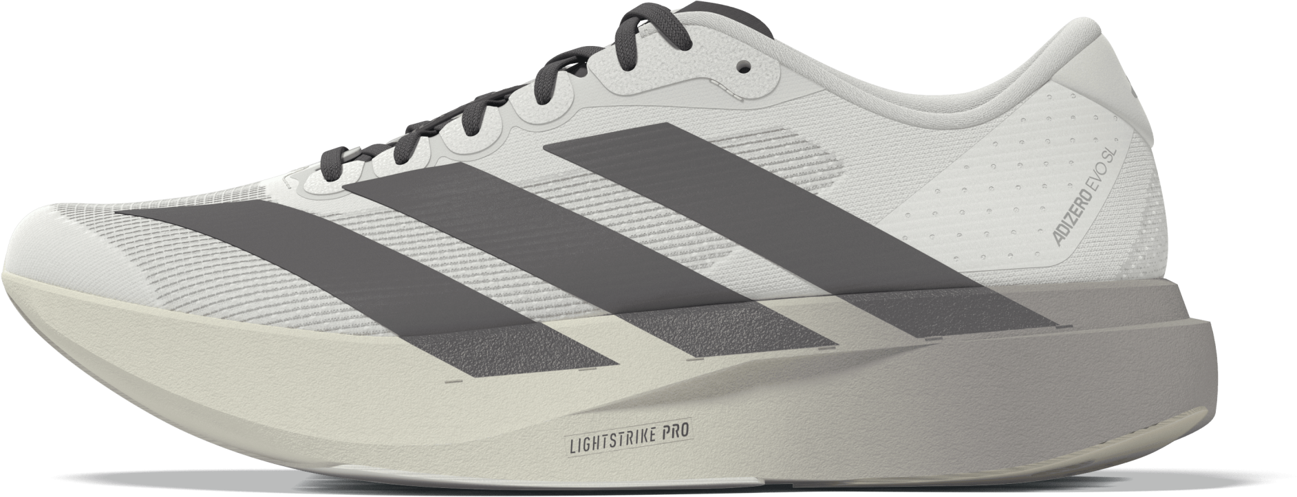 Adidas Men's Adizero Evo SL Off White/Aurora Coffee Metal/Matte Silver