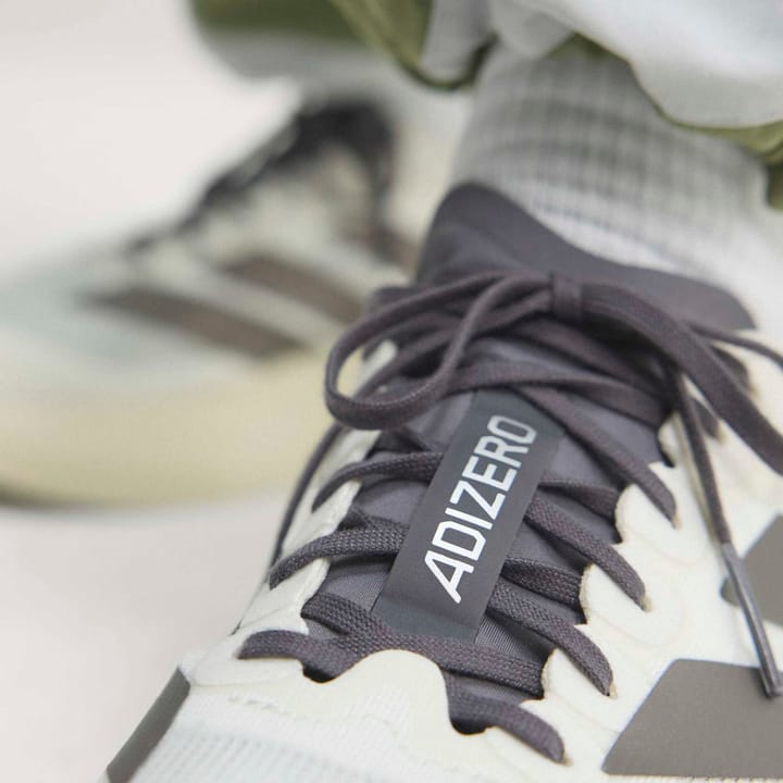 Adidas Men's Adizero Evo SL Off White/Aurora Coffee Metal/Matte Silver Adidas