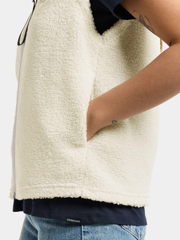 Didriksons Women's Kiana Vest White Foam Didriksons