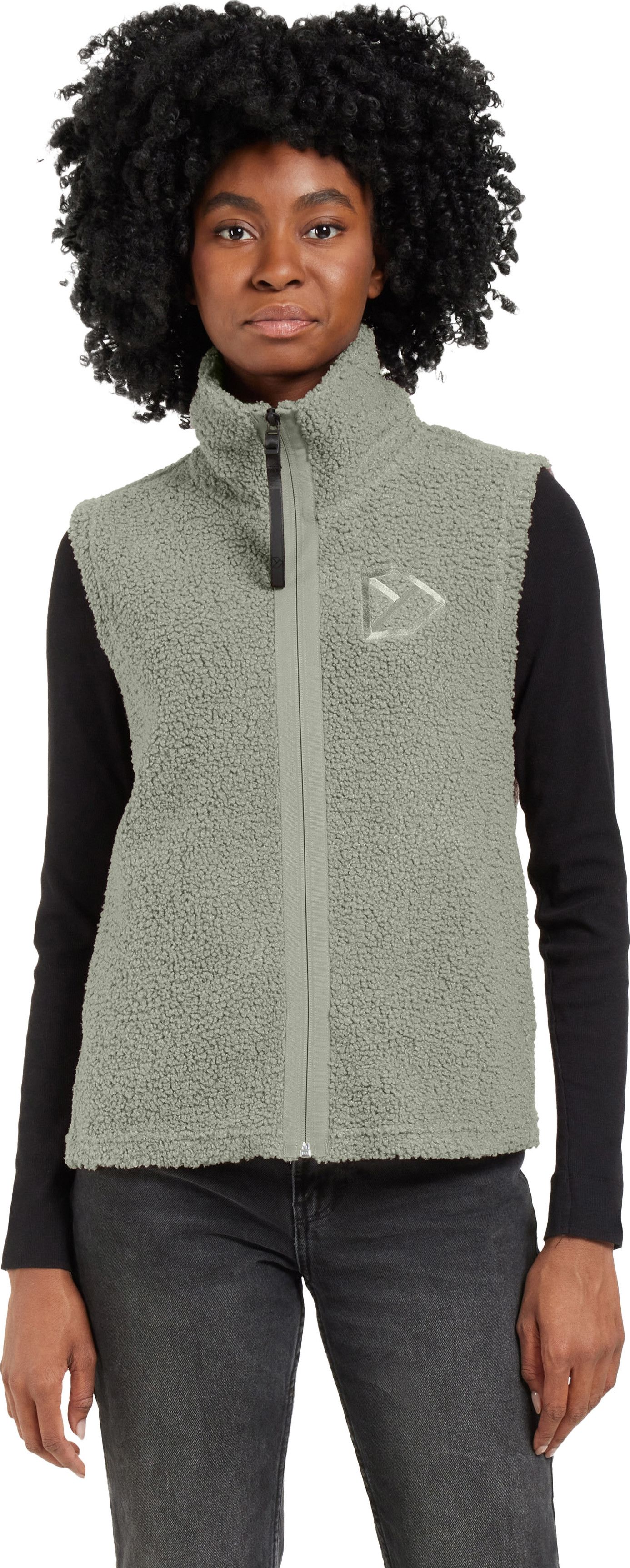 Didriksons Women's Kiana Vest Wilted Leaf