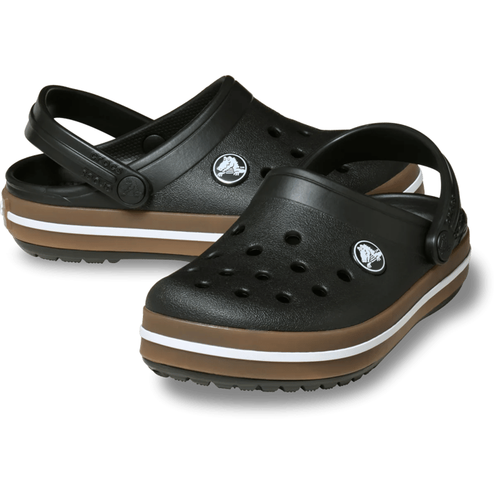 Crocs Kids' Crocband Gum Clog Black Crocs