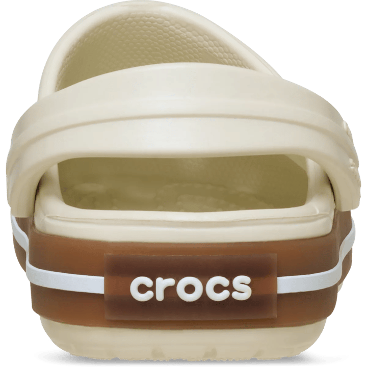 Crocs Kids' Crocband Gum Clog Summit White Crocs