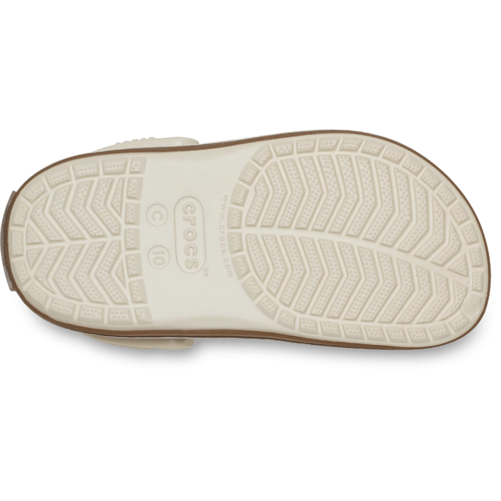 Crocs Kids' Crocband Gum Clog Summit White Crocs