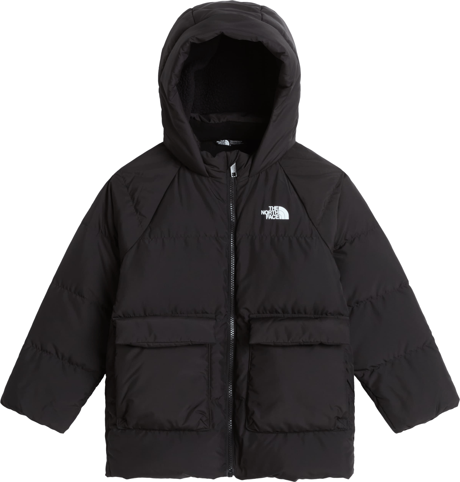 The North Face Kids' North Down Fleece-Lined Parka TNF Black