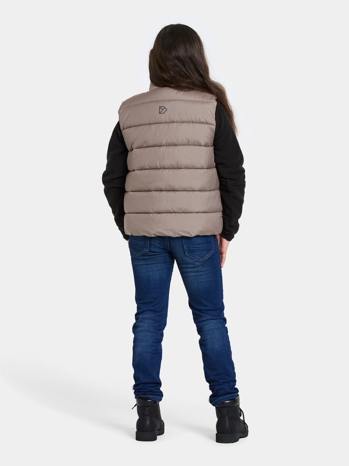 Didriksons Kids' Kilo Vest 2 Ash Brown Didriksons