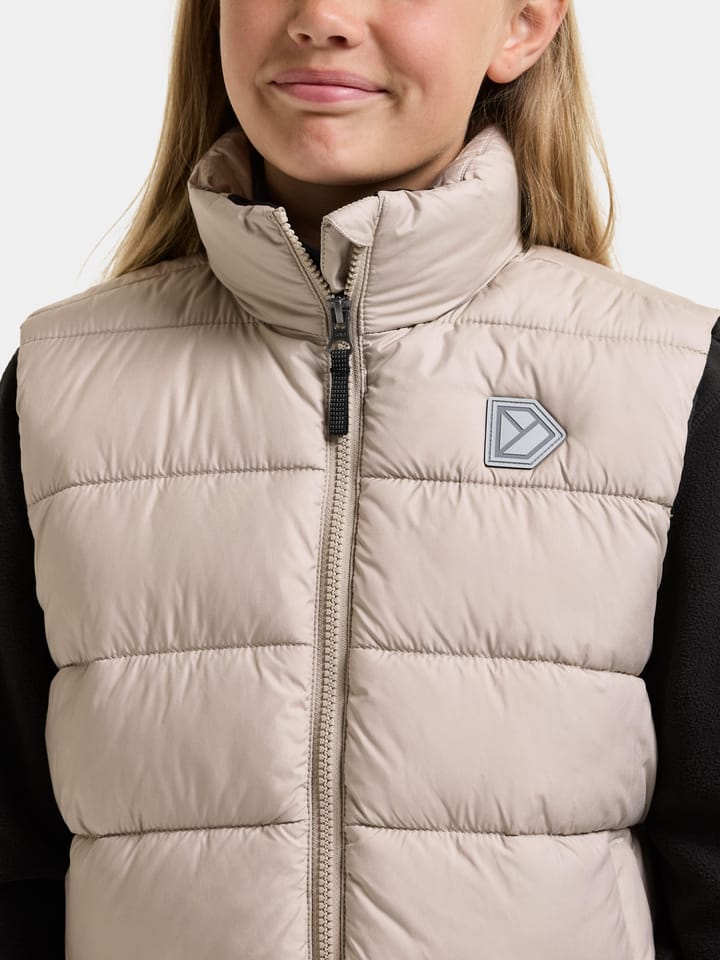 Didriksons Kids' Kilo Vest Beach Beige Didriksons
